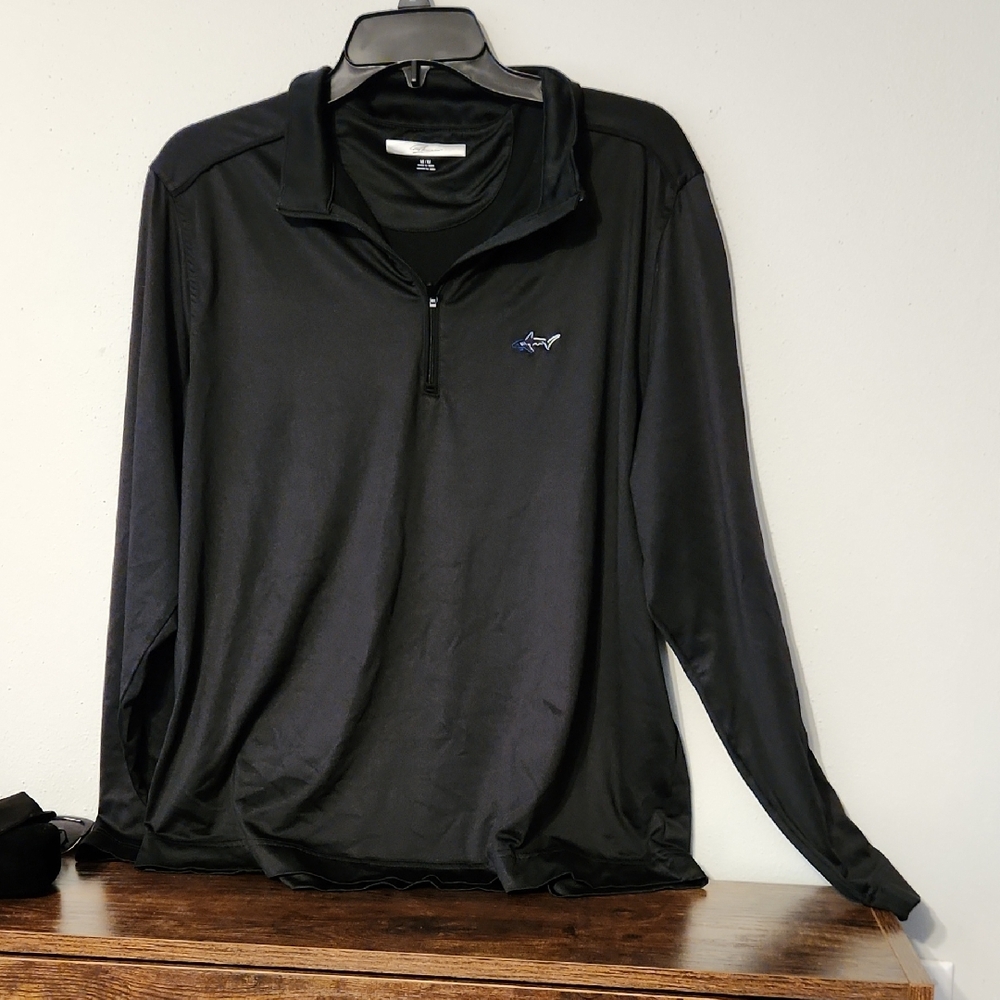 Greg Norman Collection Black Pullover
